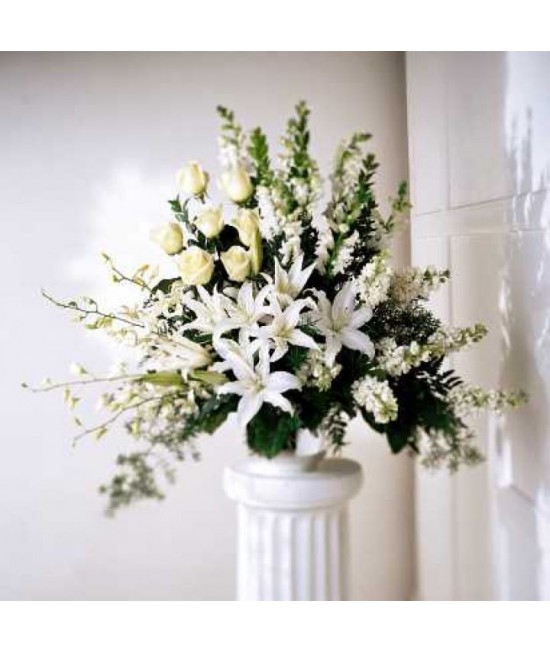 Light In Your Honor Funeral Basket Light In Your Honor Funeral Basket